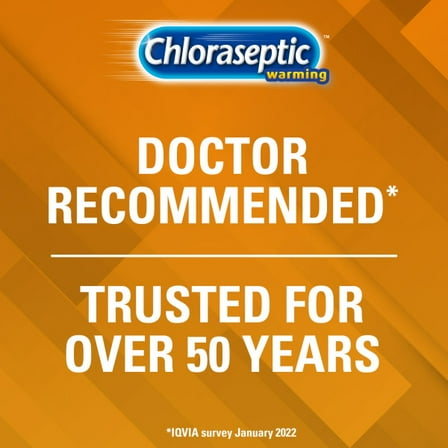 Chloraseptic Sore Throat Lozenges, Warming Honey Lemon Flavor, 18 Count, 3 Pack