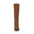 thumbnail image 7 of BURUDANI Women Chunky-Heel Knee-High Boots Side-Zip Fashion Riding Boots for Fall & Winter, 7 of 7