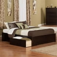 thumbnail image 2 of Leo & Lacey Queen Storage Platform Bed in Espresso, 2 of 4