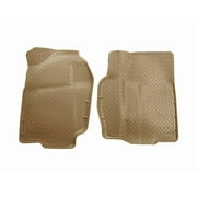 Husky Liners Classic Style Floor Mats | Fits 1994 - 2001 Dodge Ram 1500, 1994 - 2002 Ram2500/3500 | Front Row, 2-pc Tan - 30713