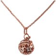 thumbnail image 1 of Exquisite Rhinestone Lantern Aromatherapy Cage Necklace Clavicle Chain Sweater Chain Party Birthday Gift Female Jewelry Accessories (Light Rose Gold), 1 of 5