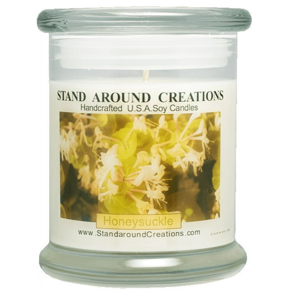 HONEYSUCKLE STATUS 12-OZ. ALL NATURAL SOY CANDLE