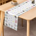 thumbnail image 2 of SUNOLIFE Rustic Floral Table Runner,Spring Flower Kitchen Dining Table Decoration for Home Party 13 x 108 Inch, 2 of 4