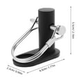 thumbnail image 2 of OUNONA Trailer Hitch Coupler Bike Trailer Adapter Black Stainless Steel 1Set for Outdoor Activities, 2 of 8