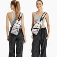 thumbnail image 6 of Nurse Sling Bag Crossbody - Cute & Funny Anti-Theft Chest Backpack for Nursing, Travel & Outdoor Adventures - Spacious Durable Bag for Hiking, Biking & Daily Commuting, 6 of 6