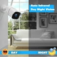 thumbnail image 2 of Toguard 1080P Wired Security Camera System with 3TB Hard Drive 12.1" Monitor 8CH NVR IP66 Waterproof, 2 of 7