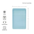 thumbnail image 3 of KitchenAid Aluminized Steel Nonstick 10x15-inch Baking Pan and Cookie Sheet Slider, Mineral Water Blue, 3 of 8