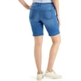 thumbnail image 2 of Charter Club Womens Jean Mid-Rise Denim Shorts, 2 of 2