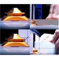 thumbnail image 5 of 45 Degree Lock Miter Router Bit Set, High Hardness YG6 Carbide Alloy Steel Blades For Seamless Woodworking, Heat Treated For Longevity In Furniture Crafting And Cabinetry (3-Piece), 5 of 5