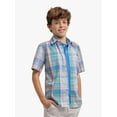 thumbnail image 2 of U.S. Polo Assn. Boys Short Sleeve Woven Button Up Shirt, Sizes 4-18, 2 of 7