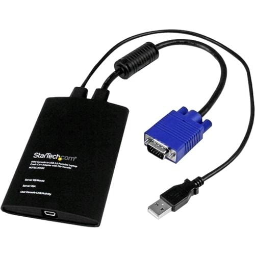 StarTech.com KVM Console to Laptop USB 2.0 Portable Crash Cart