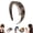 Leopard-1PC, variant on Thick Tortoise Shell Headband with Teeth for Women, No Slip Versatile Wide Acetate Retro Plastic Headbands Wide Acetate Resin Hair Bands