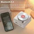 thumbnail image 5 of Retro Vinyl Record Bluetooth Speaker Mini Vintage Surround Sound Music Box Wireless Handsfree Call MP3 Player CD Player, 5 of 9