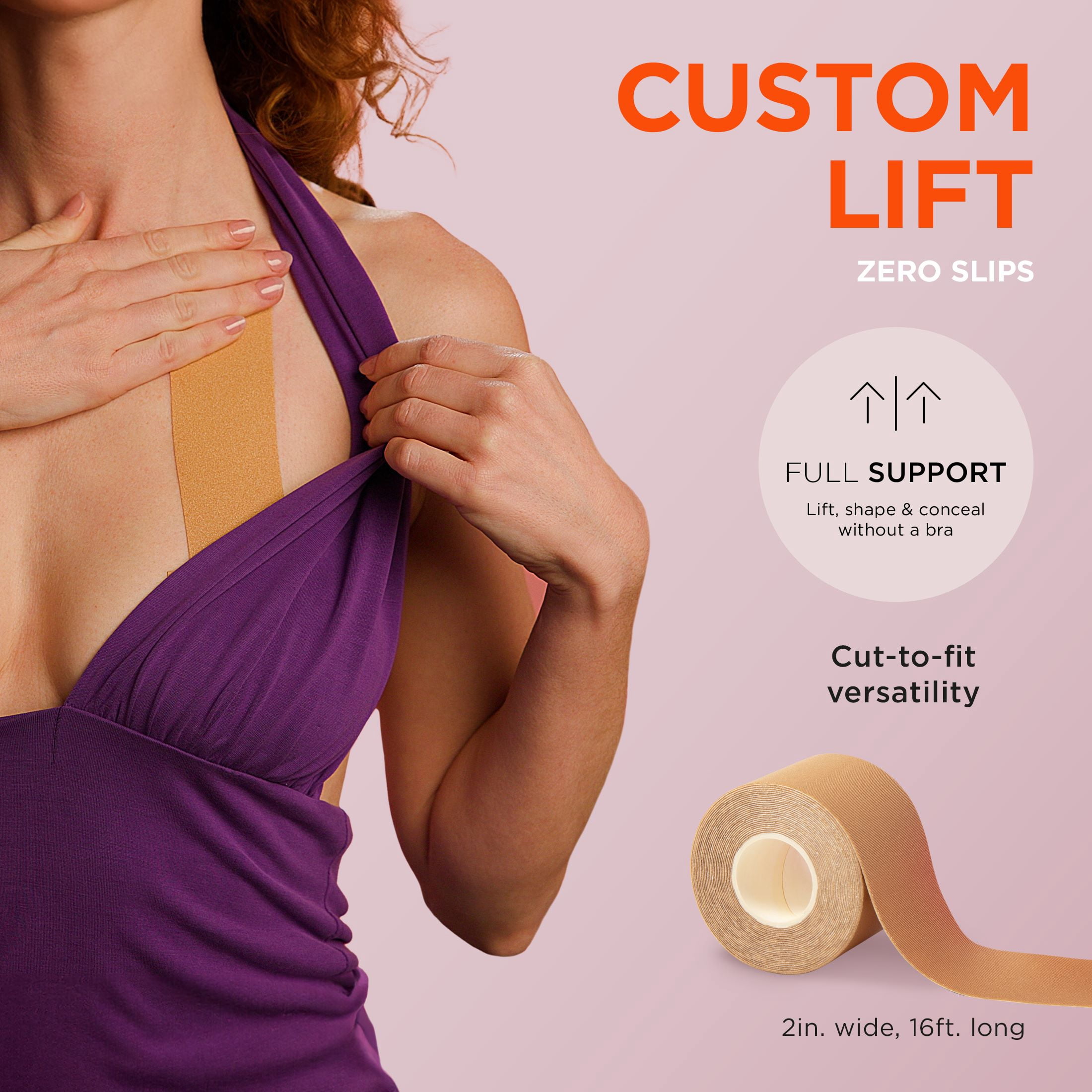 Nips by Nippies Women's Breast Tape Roll, 2-inch for Skin and Body