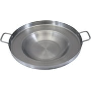 22" Stainless Steel Comal-Wok Stir Fry Tacos Pan-Concave Griddle