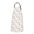 thumbnail image 2 of Lsque Summer Floral Waterproof Apron Chef Aprons for Men Heavy Duty Chemical Work Apron Extra Long Grilling Aprons with Adjustable Bib Apron, 2 of 9