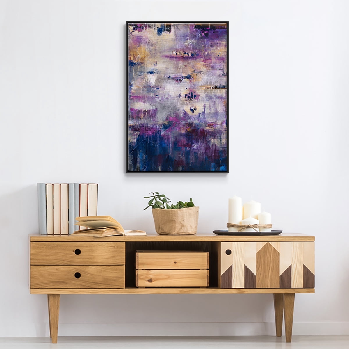 Culture Clash Framed Premium Gallery Wrapped Canvas - Ready to Hang