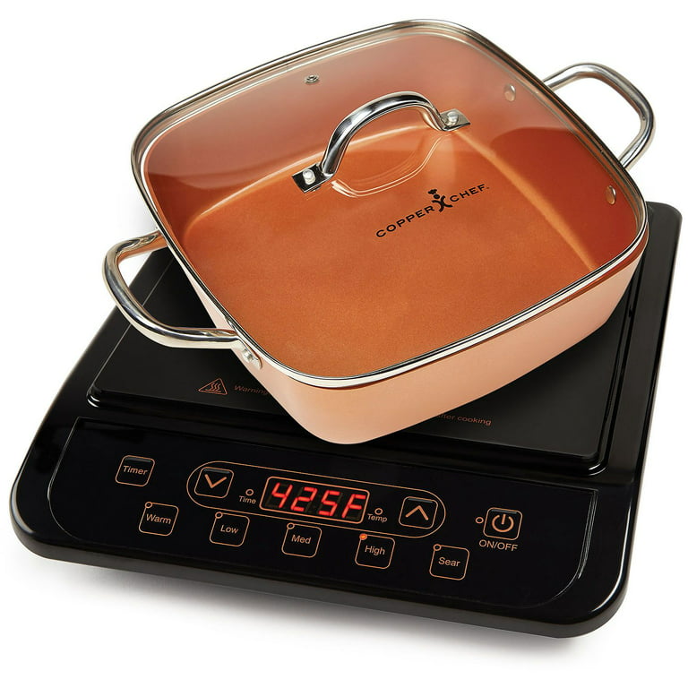 Copper Chef Induction Cooktop with 11 Casserole Pan