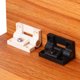 thumbnail image 5 of Uxcell 4Pack Bisagra de Torque Ajustable, 43x36mm Agujeros Avellanados de Plástico Bisagras de Control de Posición Ajustable, Negro, 5 of 6