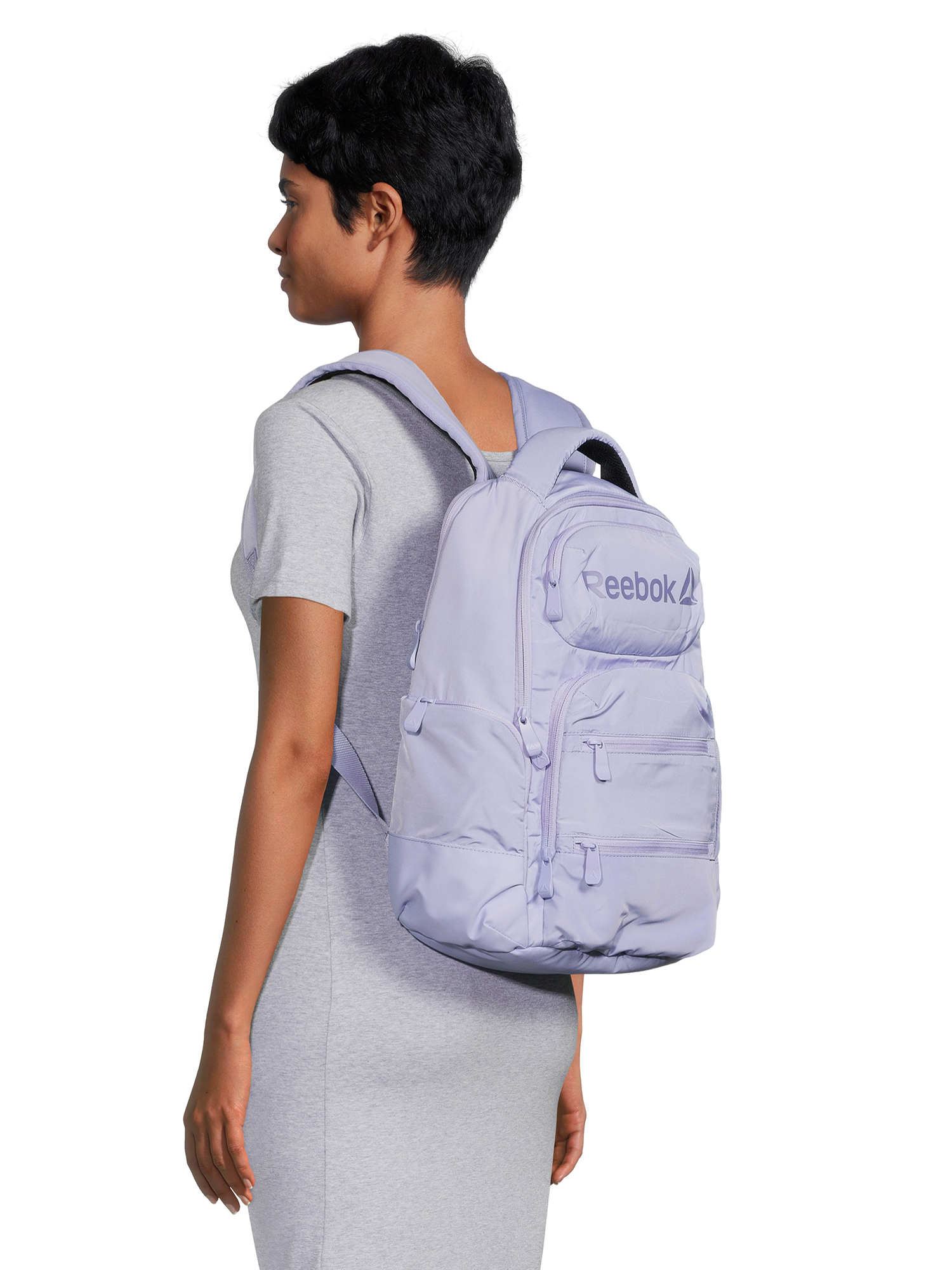 Reebok Unisex Adult Winter 16" Laptop Backpack, Sweet Lavender - image 2 of 5