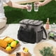 thumbnail image 4 of Bolsa térmica para almuerzo de gran capacidad, espaciosa y con correa ajustable, lonchera a prueba de fugas para el trabajo, la oficina, picnics, camping, viajes, senderismo, comidas diarias y aventu, 4 of 6
