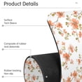 thumbnail image 4 of Yayeee Faucet Mat for Kitchen Sink 14.7" Diatomite Long Splash Guard Pad, Orange Floral Blooms, 4 of 7