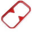 thumbnail image 5 of Pegatinas decorativas para portavasos de cambio de marchas, accesorios de moldura para Jimny 2019 2020 2021 2022, ABS rojo, 5 of 5