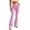 Pink, variant on SEMPAI Yoga Pants for Tall Women Best Leggings for Women Elastic High Waisted Workout Pant Belly Control Slim Soft Bellbottom Sweatpants Gym Exercise Jogger Beige L