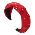 thumbnail image 2 of Miorin Under $5 Women's Headbands Fashion, Fashion Non Slip Elastic Headband, Cute Women's Headbands Fashion, Red Heardband, 2 of 2