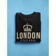 thumbnail image 3 of London England Crown Men Sweatshirt, Male XX-Large, 3 of 4
