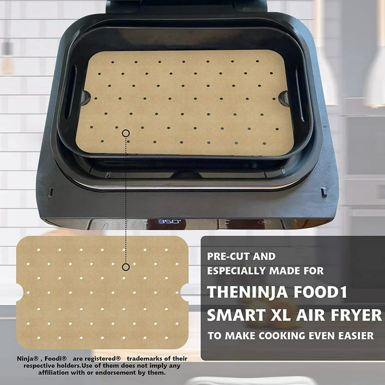  9 Inch Air Fryer Disposable Paper Liner 125PCS, [ XL ]  Non-stick Parchment Liners for 5-6QT Air Fryer, Oil Resistant, Waterproof,  Food Grade Baking Paper: Home & Kitchen