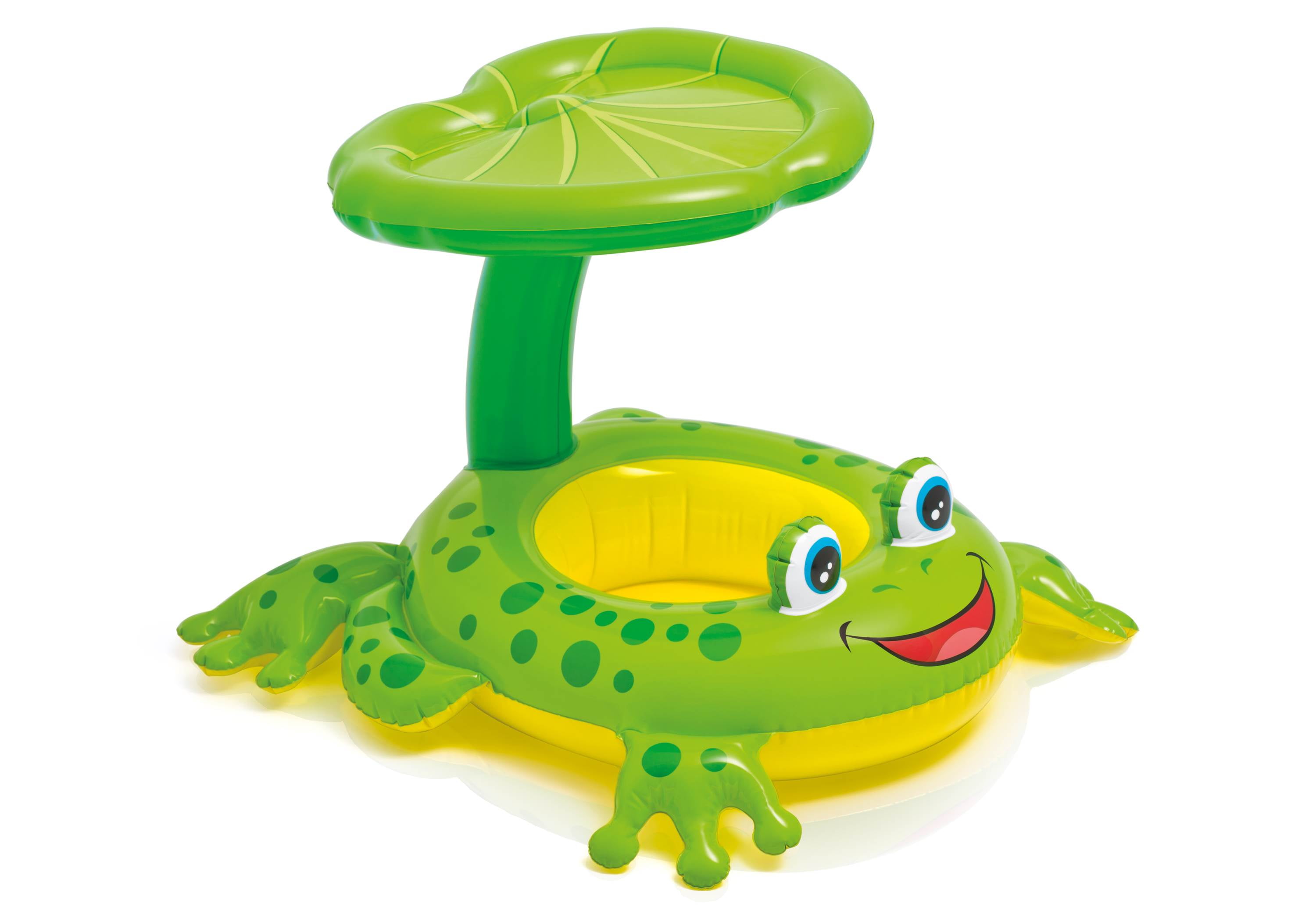 toddler pool float with canopy