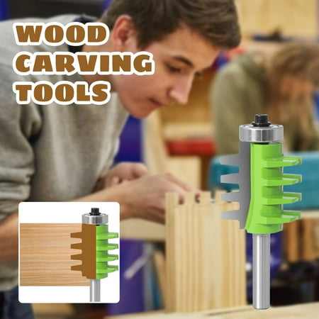 

8mm Shank Adjustable Box & Finger Joint Router Bit Woodwork Cutter Tools