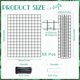 thumbnail image 3 of Protector de Malla Metálica para Árboles, Protector de Corteza, Escudo para Plantas con Cremallera y Estacas, Altura Ajustable, Protege de Animales y Cortacéspedes para Jardín, Patio, 3 of 5