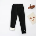 thumbnail image 6 of Hpgjzj Girls Winter Leggings Fleece Lined Basic Soft Cotton Stretchy Full Length Tights Pants for Toddler Kids, 6 of 7