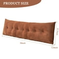 thumbnail image 6 of Lovote Large Headboard Pillow Daybed Cushion Support Backrest Bolster Reading Pillow, 6 of 7