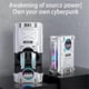 thumbnail image 2 of New DX-08 Wireless Bluetooth 5.3 Headset New Punk Mechanical Style Stereo E-Sports Gaming Headset TWS Earbuds Grey, 2 of 5