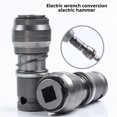 thumbnail image 4 of 3-in-1 Electric Power Tool: Multi-Functional Wrench, Hammer & Drill with Dual Head Design, Ergonomic Grip, Durable Construction – Ideal for Hardware Applications, Includes 1/2" Head to Impact Drill, 4 of 5
