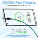 thumbnail image 3 of Cable cargador USB C de 60 W y 1,8 m de carga tipo C para Samsung iPhone, 3 of 7