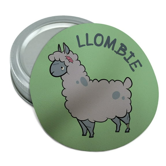 Llombie Llama Zombie Round Rubber Non-Slip Jar Gripper Lid Opener