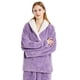 thumbnail image 2 of Pijama de mujer independiente de invierno con cuello en V y manga larga engrosada, 2 of 6