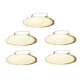 thumbnail image 4 of OUNONA 5pcs Wood Chips for Crafts Multi Wood for Table Numbers Friends, 4 of 8