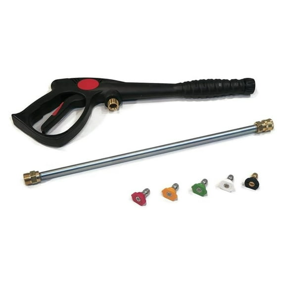 Spray Gun & Wand/Lance & Tips KIT for Excell Blackmax GC160 Pressure Washer