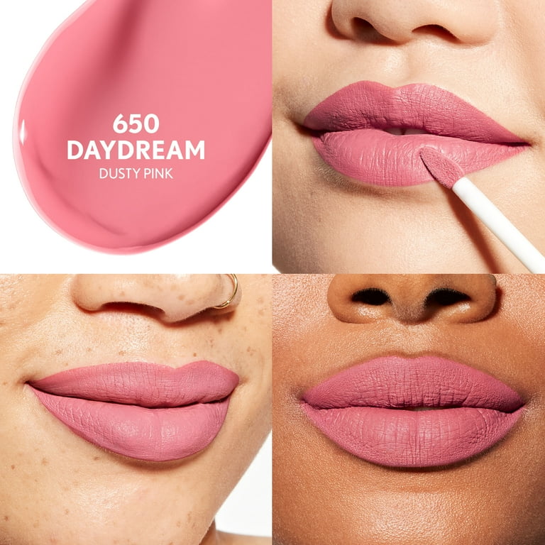 COVERGIRL Outlast Forever Velvet Pigment Matte Lipstick, 650