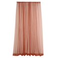 thumbnail image 4 of BalsaCircle 10 feet x 10 feet Sheer Voile Backdrop Drapes Curtains 2 Panels 5x10 feet Party, 4 of 8