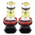 thumbnail image 1 of Bombilla de Luz Antiniebla 2 Piezas DC12V-24V Coche 100W Super Brillante Conversión LED Faros Antiniebla Bombilla Aluminio Luz Amarilla ANGGREK Otros, 1 of 8