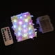 thumbnail image 3 of Cadena de luces decorativas con forma de colibrí, 13,12 pies, 40 LED de color blanco frío, resistente a la intemperie, funciona con pilas, 8 modos, cadena de luces de primavera para fiestas navideñas,, 3 of 5