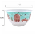 thumbnail image 6 of The Pioneer Woman Melamine Mixing Bowl Set with Lids, 18 Piece Set, Wishful Winter, 6 of 26