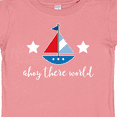 thumbnail image 4 of Inktastic Nautical Baby Boy Ahoy Sailboat Boys Baby T-Shirt, 4 of 5