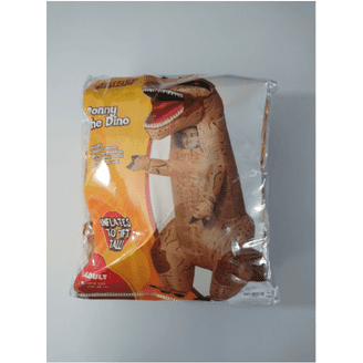 Adult Kids Inflatable Dinosaur Costume Jurassic World Park Trex T-Rex Party AU - Foto 8